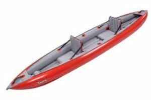 a red sunny innova kayak
