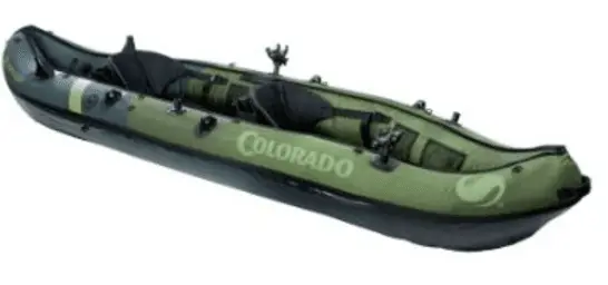 coleman colorado green kayak