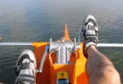 pedal kayaking