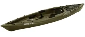 a green sun dolphin 12 kayak