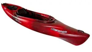 a red Vapor 12XT Kayak
