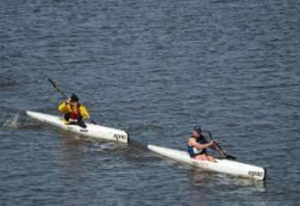 quick kayak racing 2 kayakers