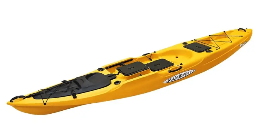 a yellow malibu kayaks x-factor